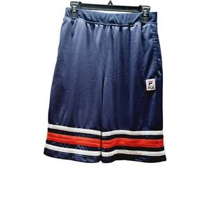 NWOT Fila Boys Blue Red White Basketball Shorts XL